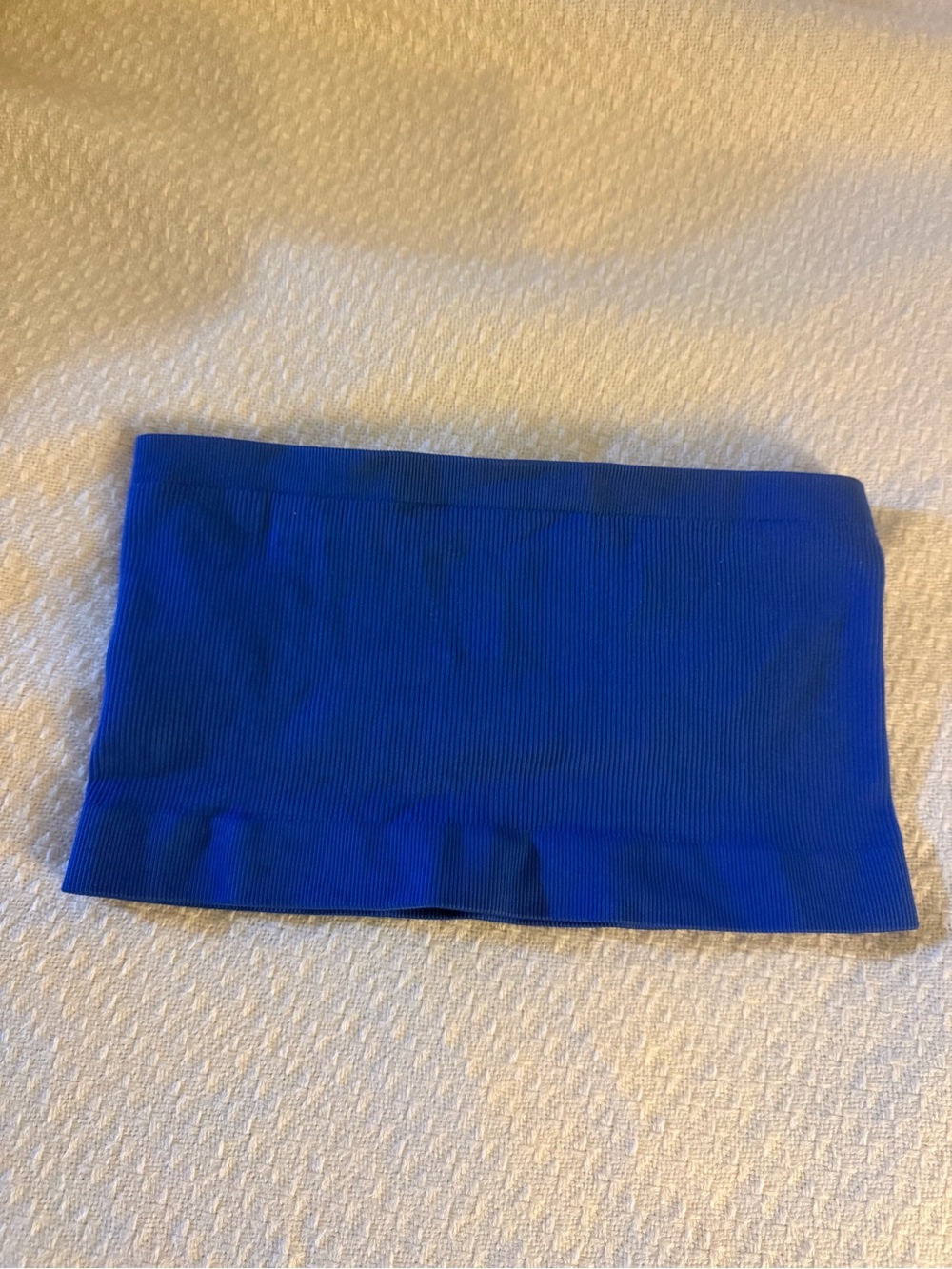 aerie Navy Ribbed Tube Top